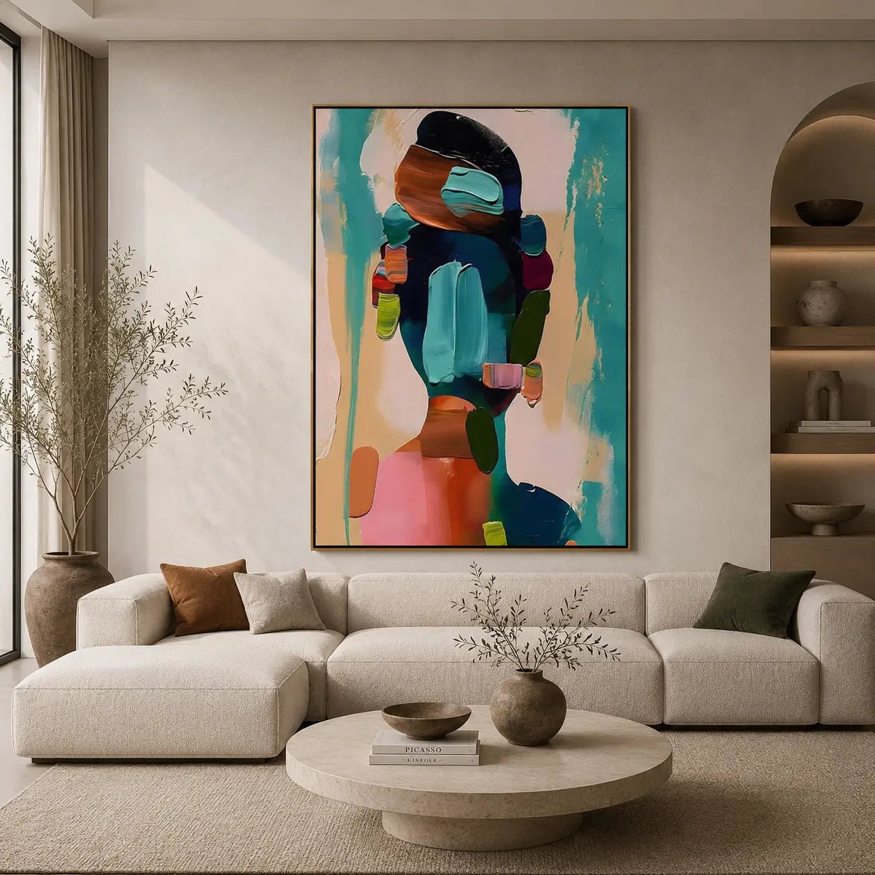 Colorful Painting CA010 - Viarteart