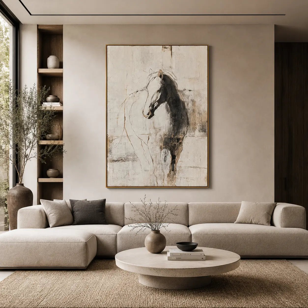 Contemporary Horse Art HA002 - Viarteart