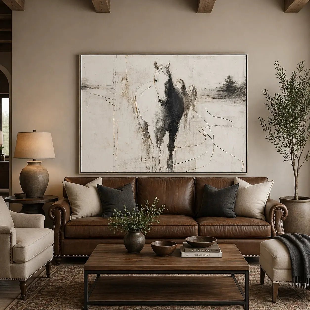 Contemporary Horse Art HA003 - Viarteart