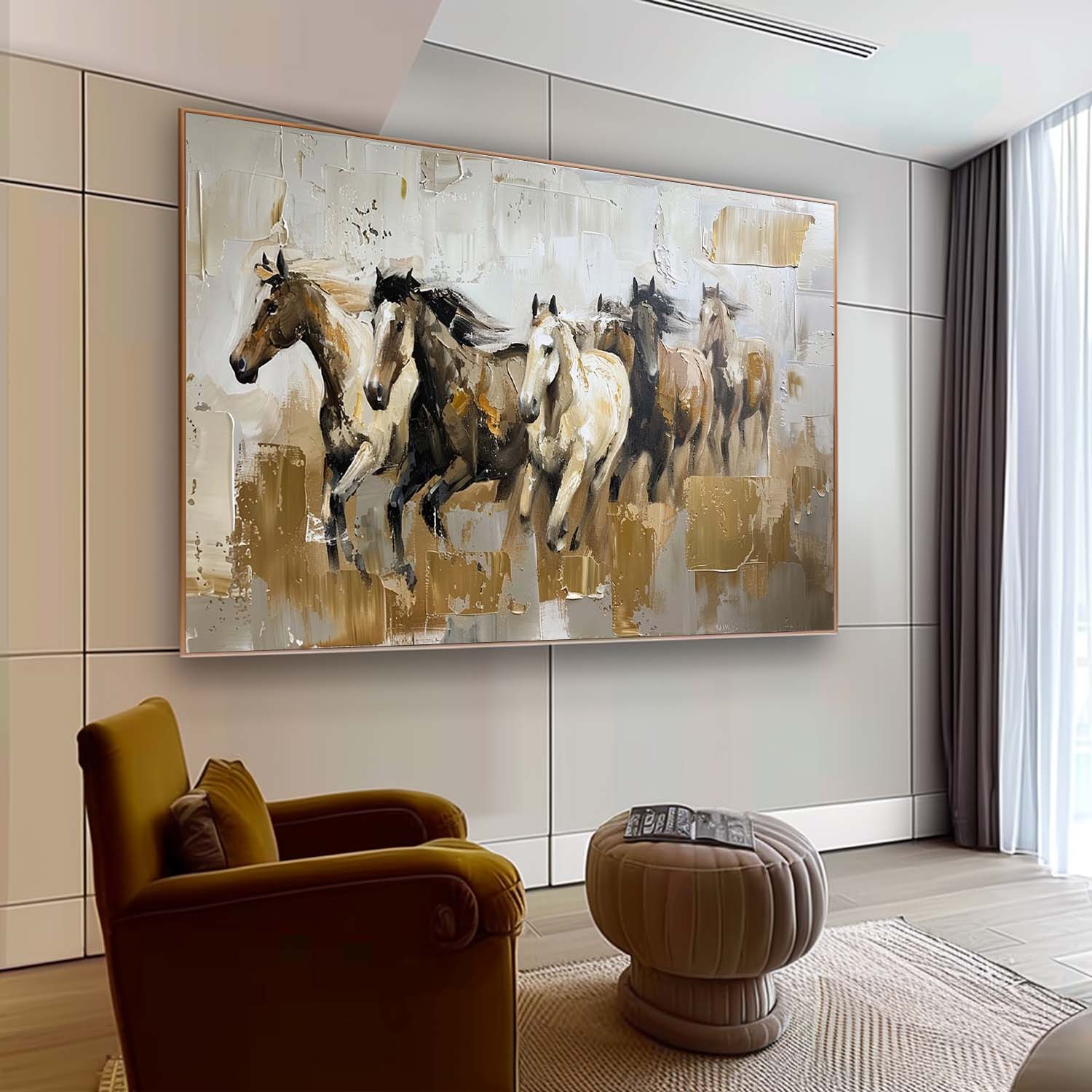 Contemporary Horse Art HA006 - Viarteart