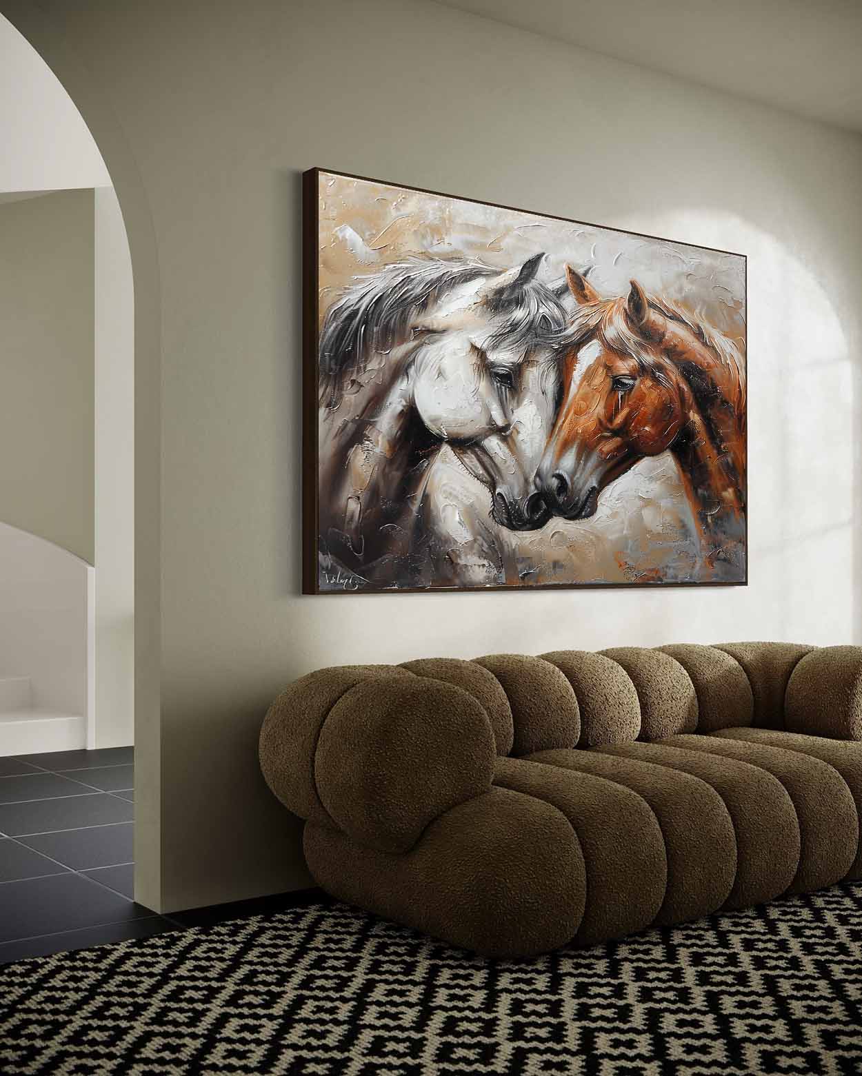 Contemporary Horse Art HA017 - Viarteart