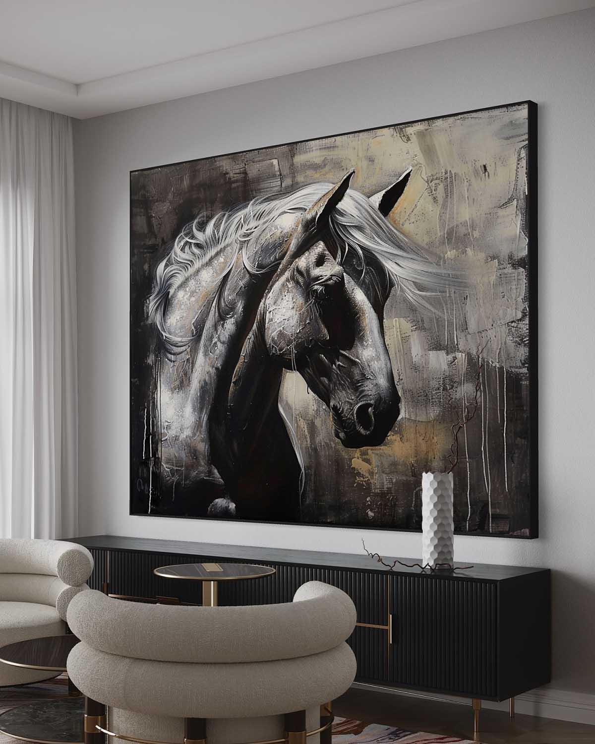 Contemporary Horse Art HA027 - Viarteart