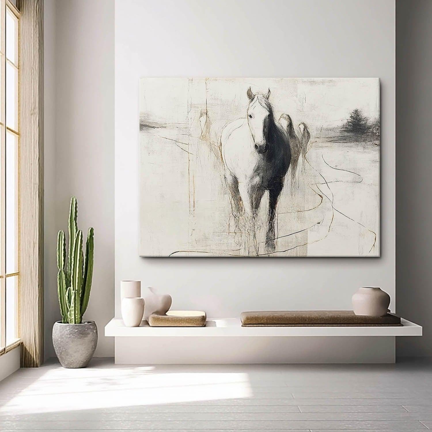Contemporary Horse Art HA003 - Viarteart