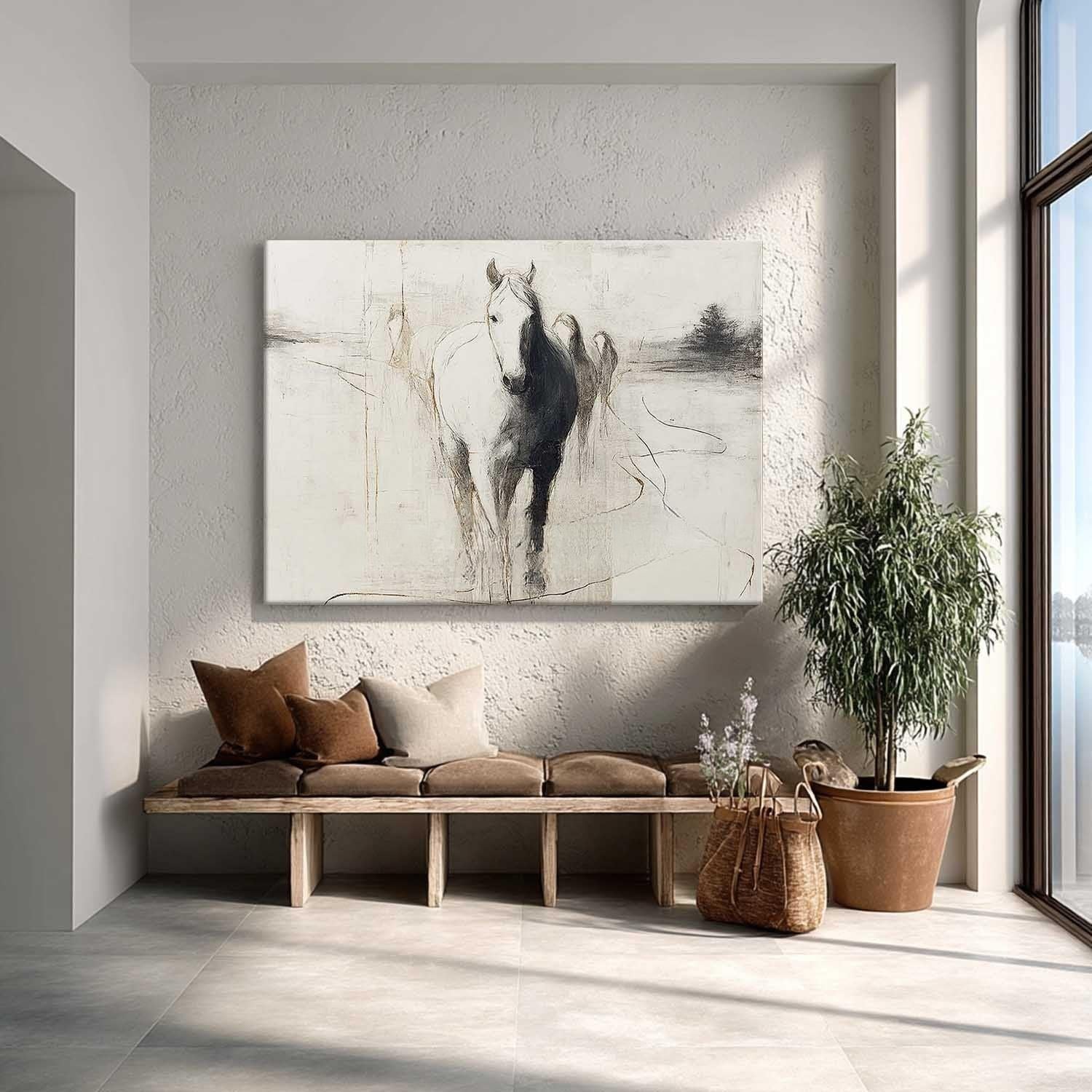 Contemporary Horse Art HA003 - Viarteart