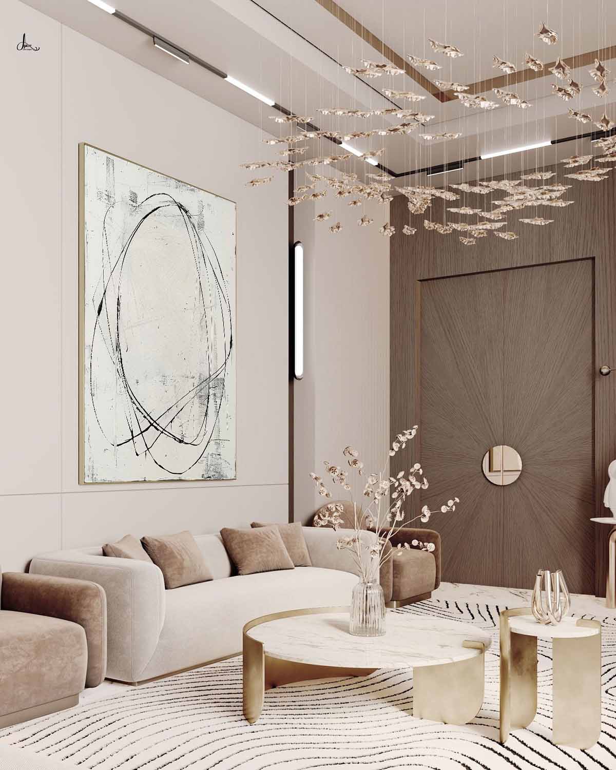 Contemporary Minimalist Art MA002 - Viarteart