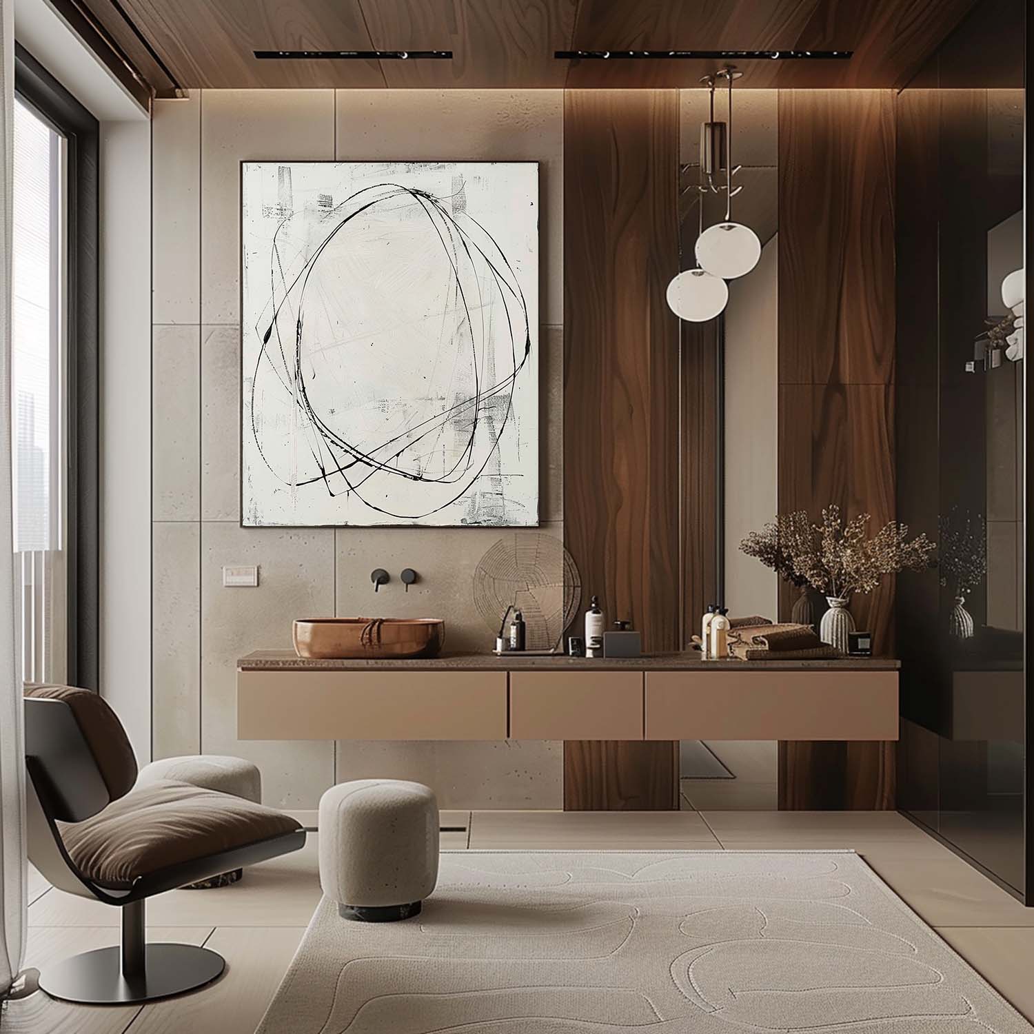 Contemporary Minimalist Art MA002 - Viarteart