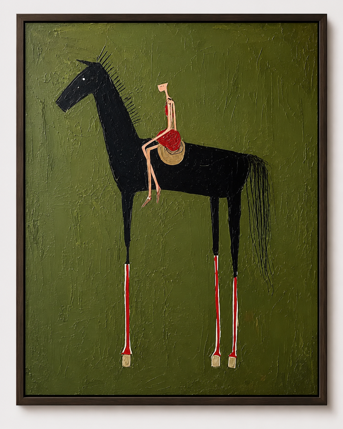 Black Horse Rider