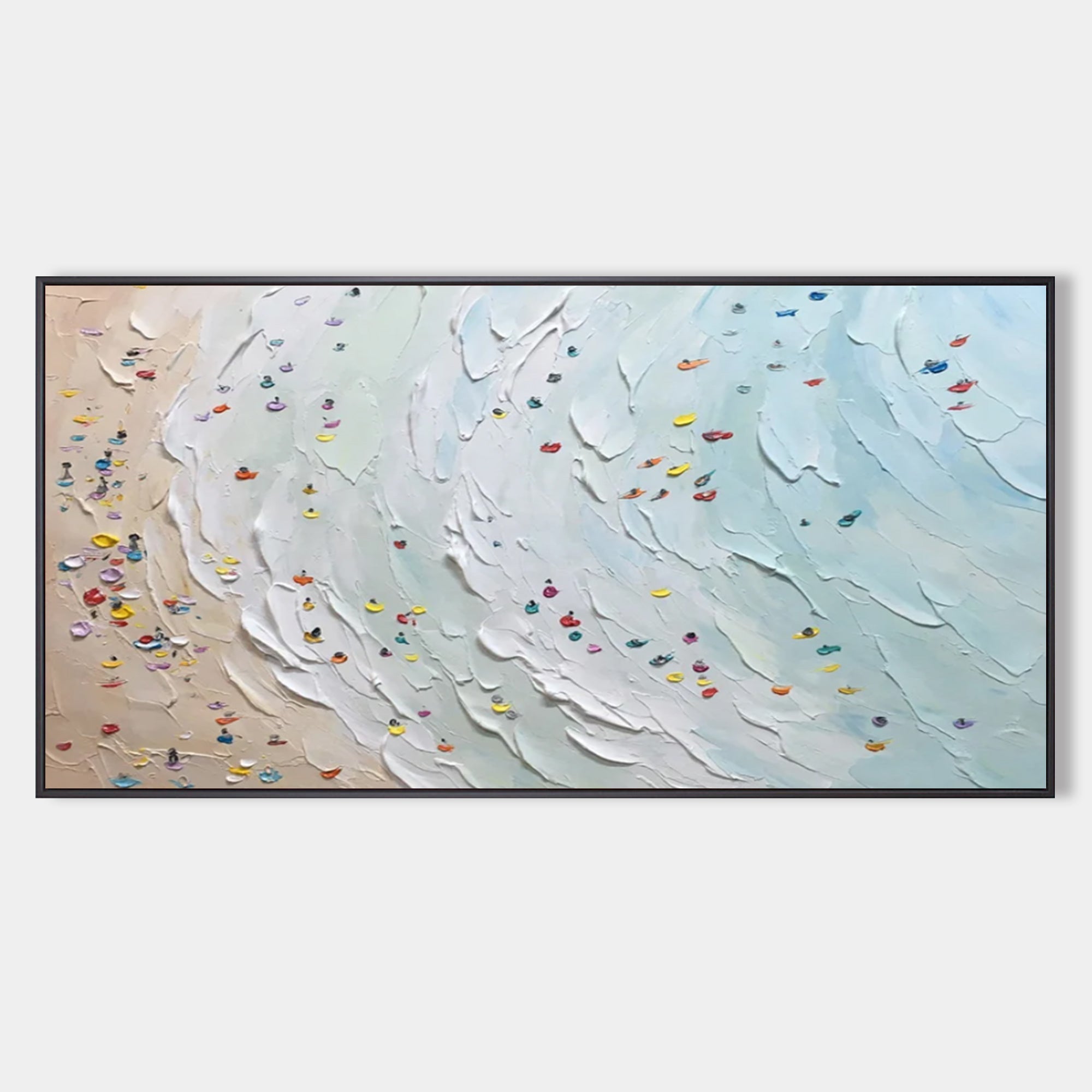 Plaster Art Texture Painting #SG001 - Viarteart