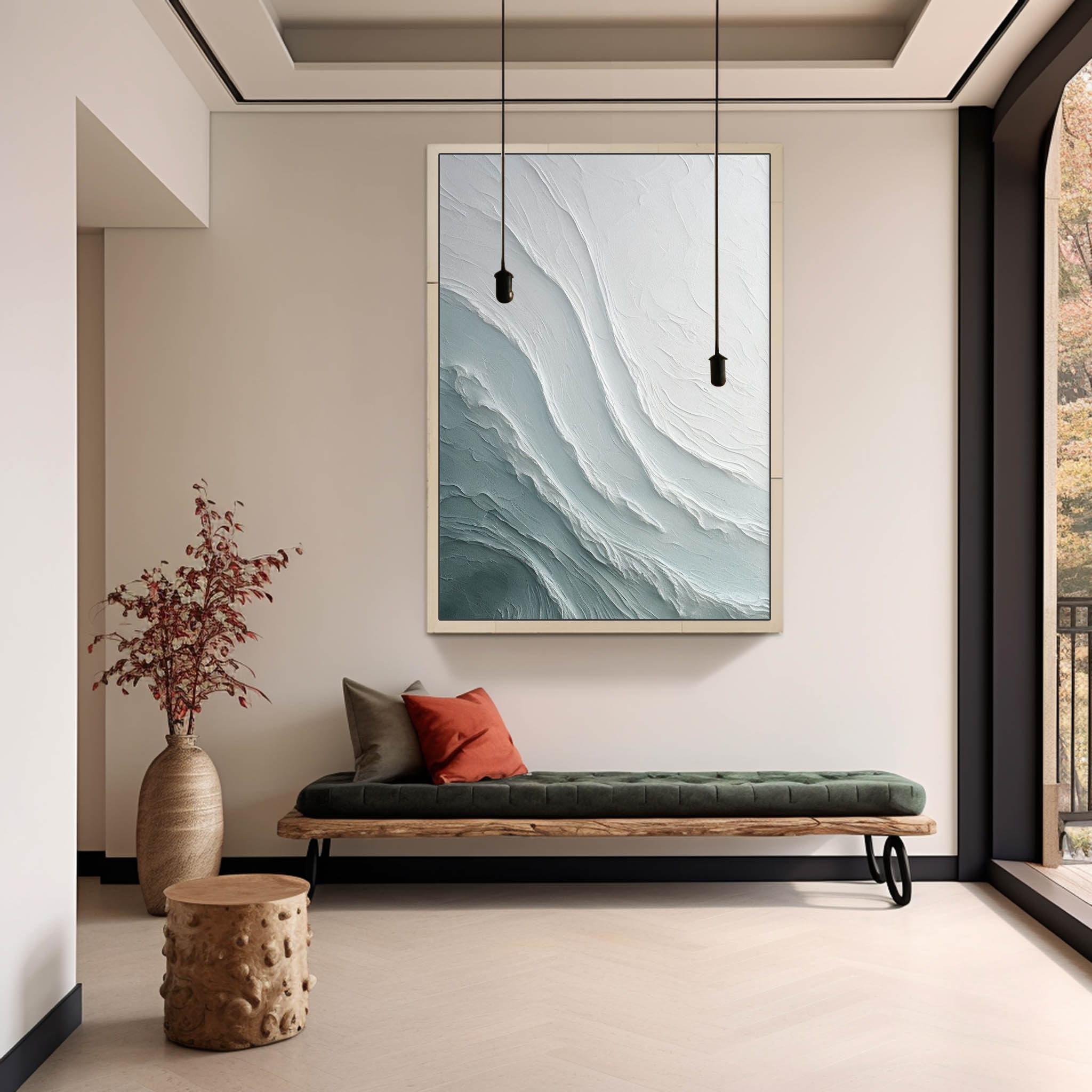 Plaster Art Texture Painting SG005 - Viarteart