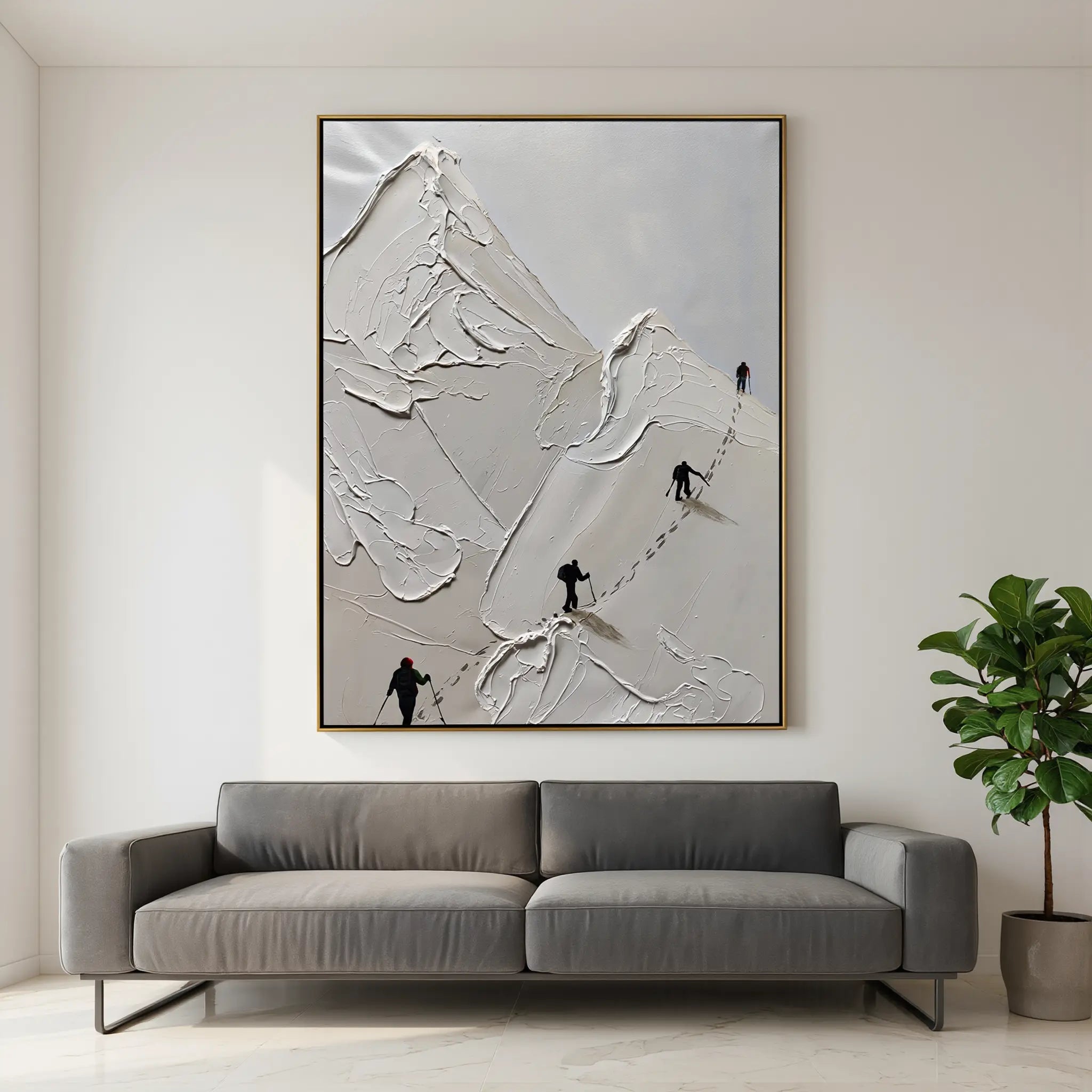 Plaster Art Texture Painting SG018 - Viarteart