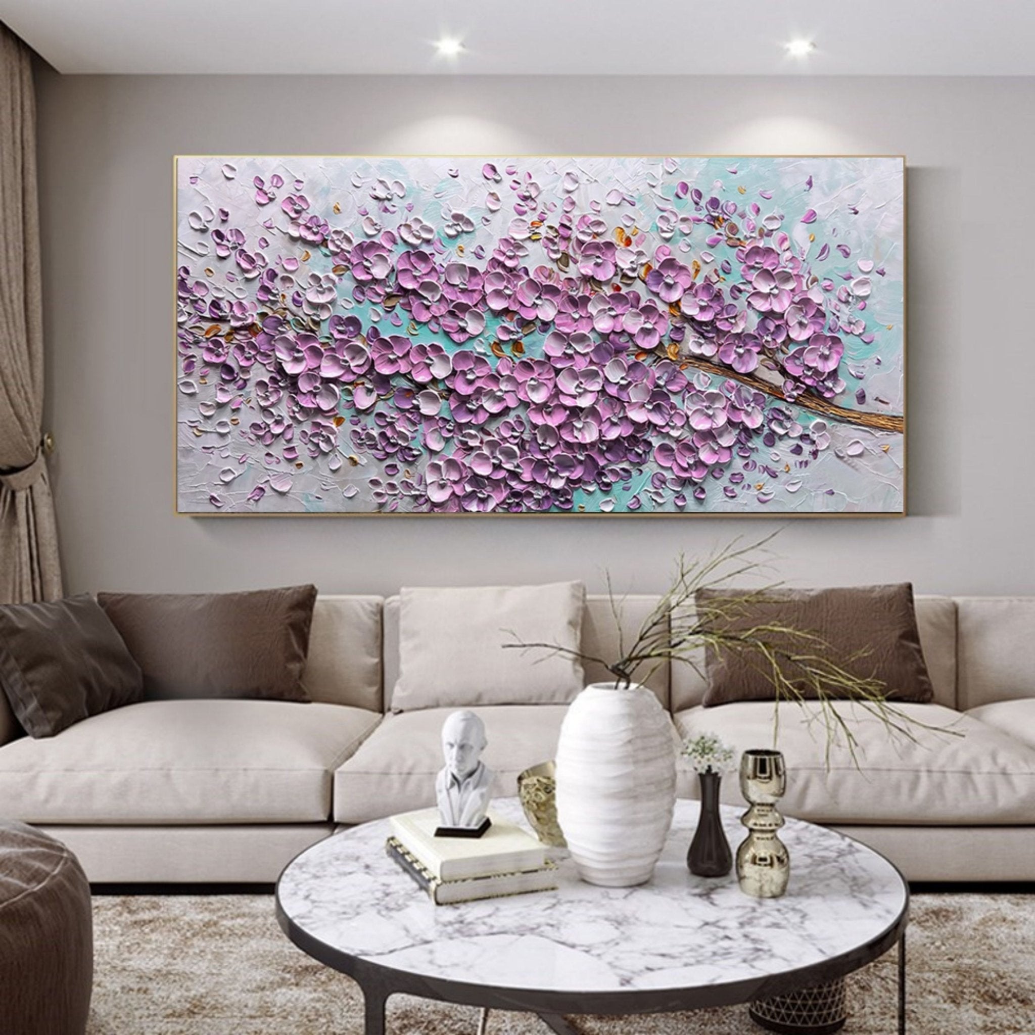 Plaster Art Texture Painting SG052 - Viarteart