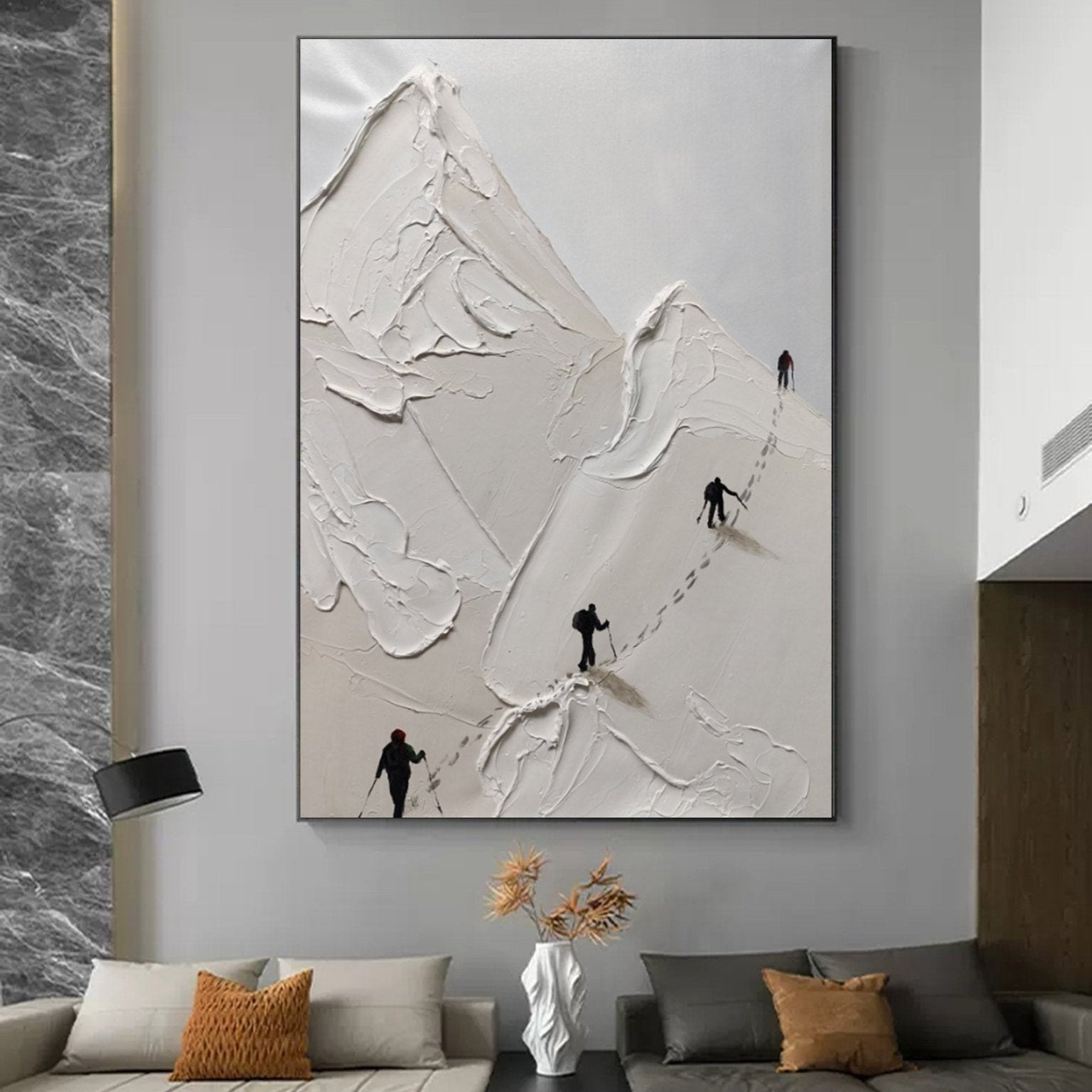 Plaster Art Texture Painting SG177 - Viarteart