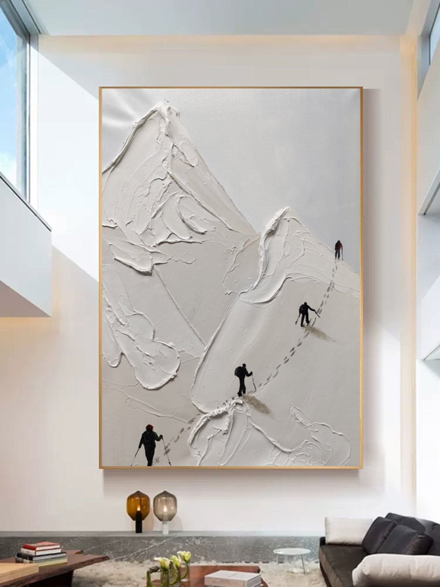 Plaster Art Texture Painting SG177 - Viarteart