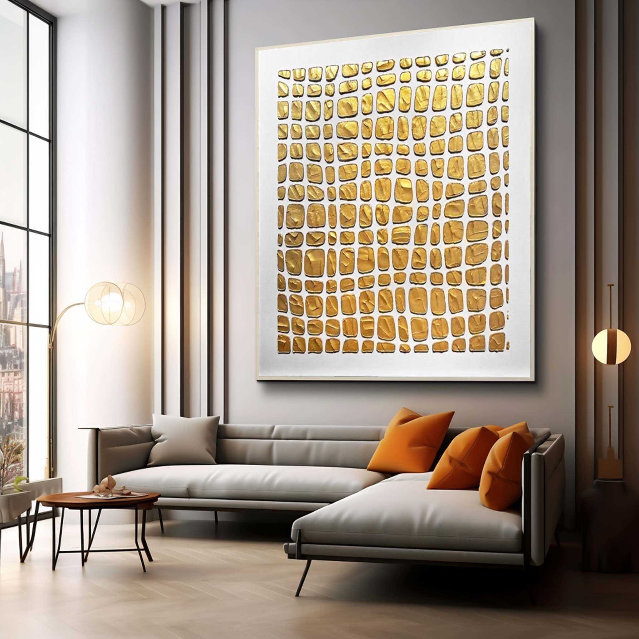 Plaster Art Texture Painting SG258 - Viarteart