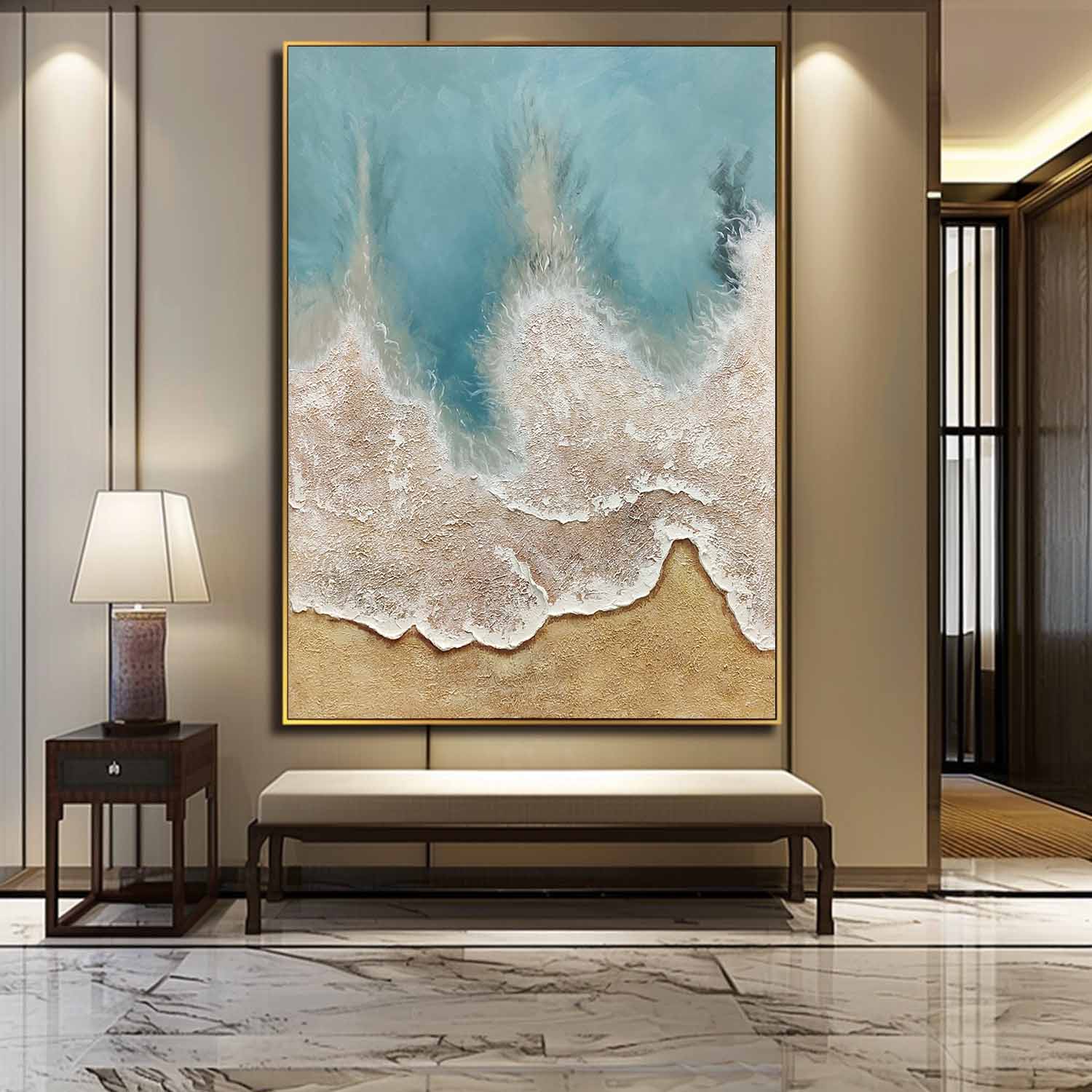 Plaster Art Texture Painting SG262 - Viarteart