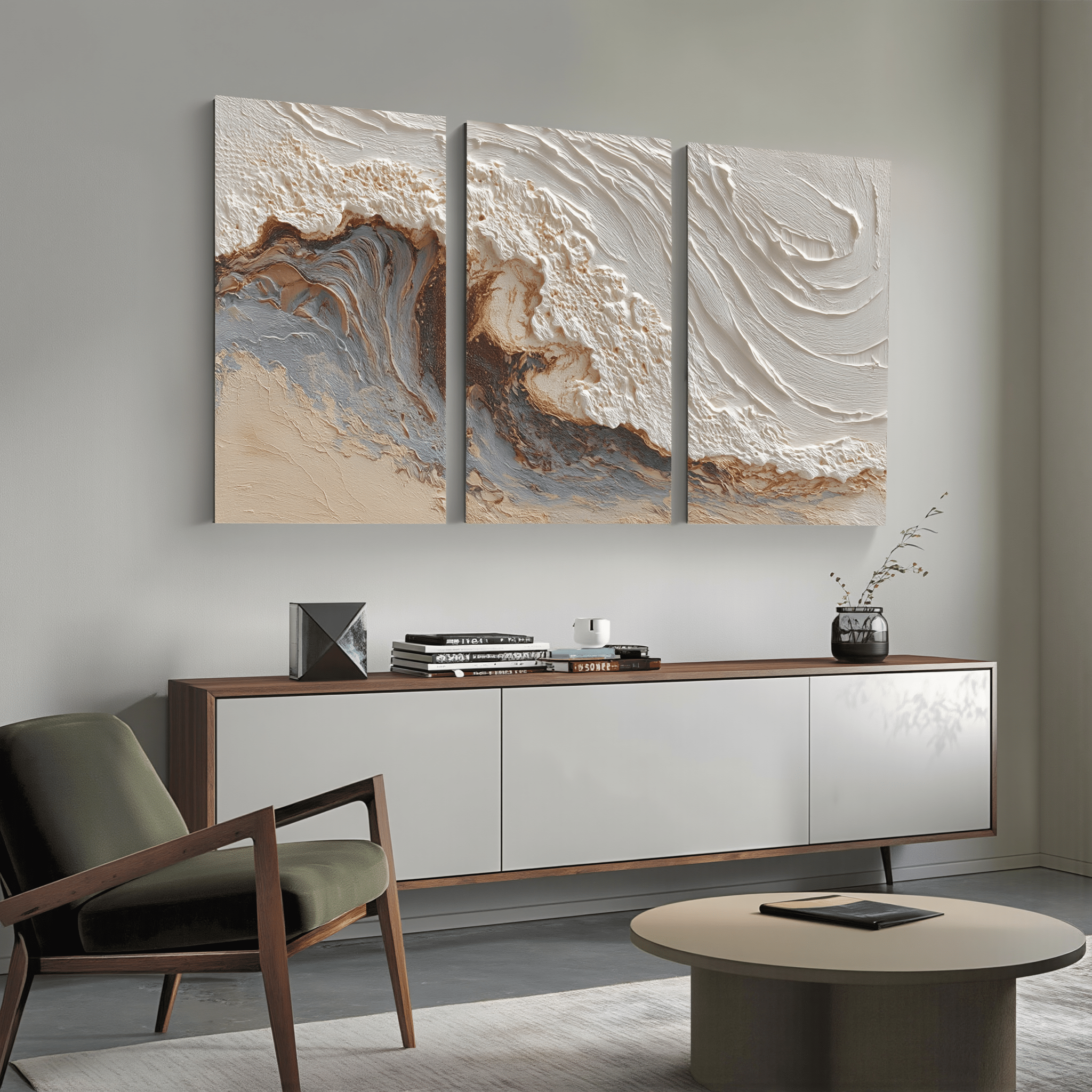 Plaster Art Texture Painting SG455 - Viarteart