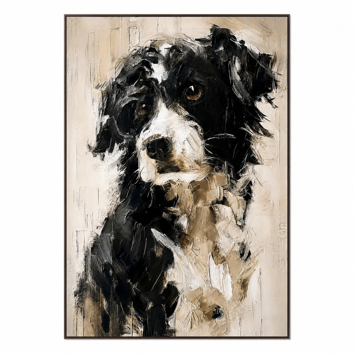 Timeless Border Collie Portrait