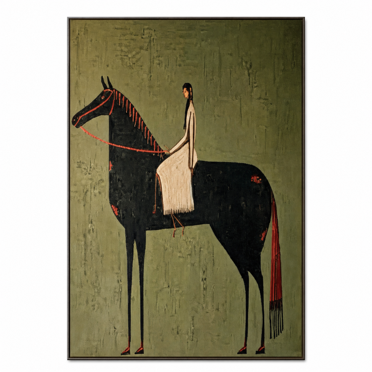 Olive Rider Elegance