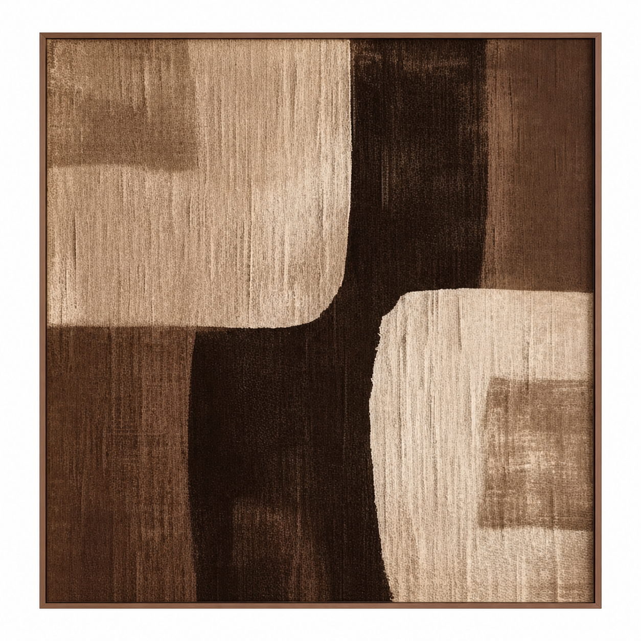 Earth Tone Abstract Layers
