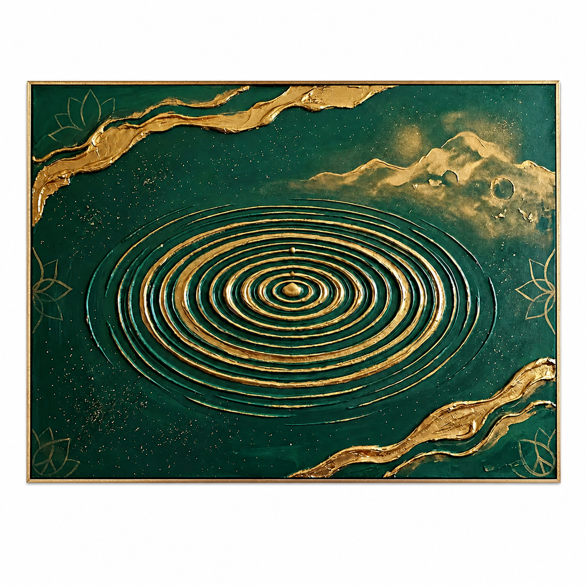 Emerald Cosmic Ripples