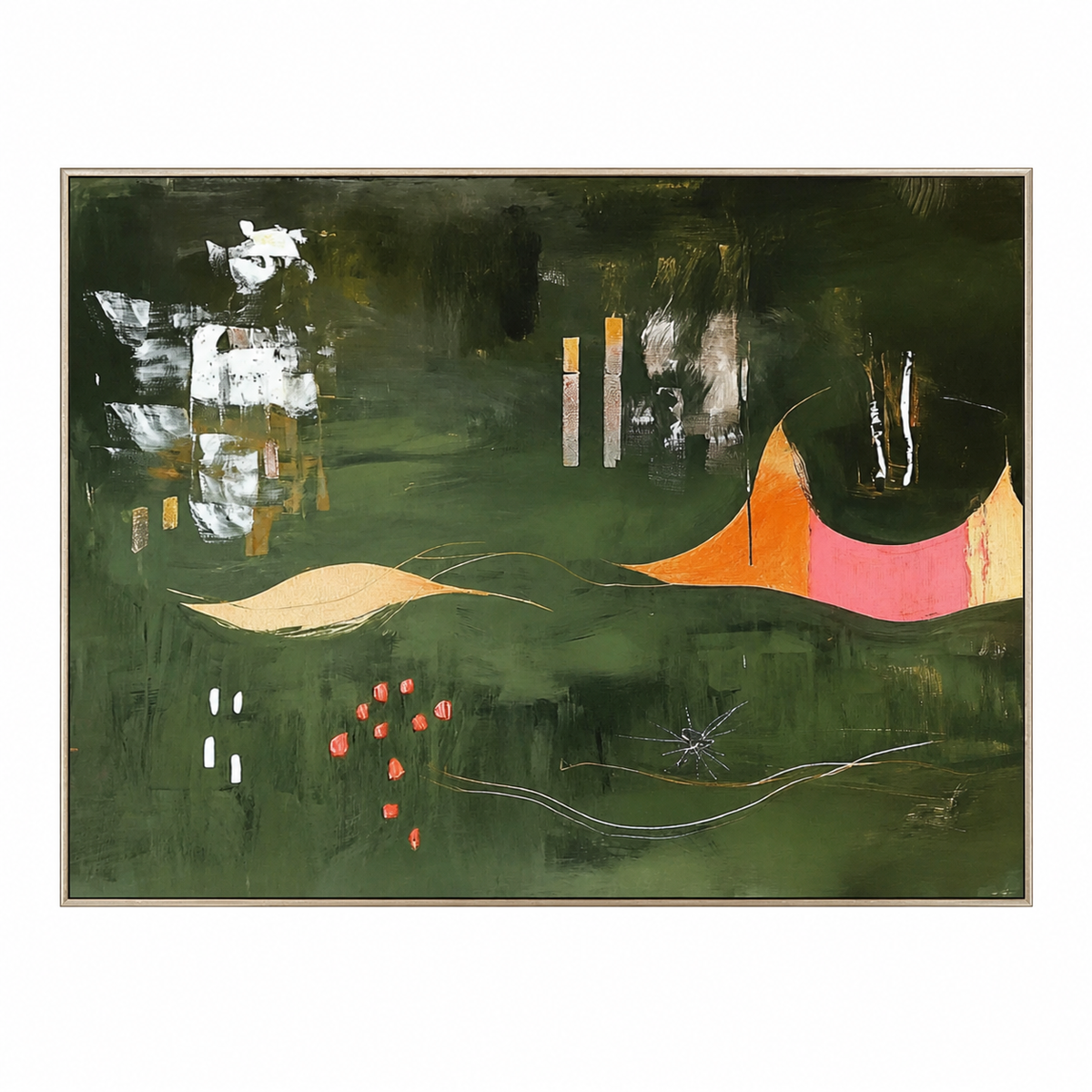 Forest Harmony Abstract