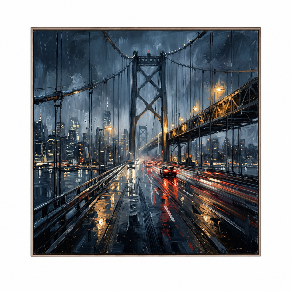 Midnight Bridge Crossing