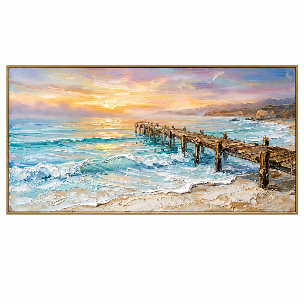 Sunset Pier Serenity