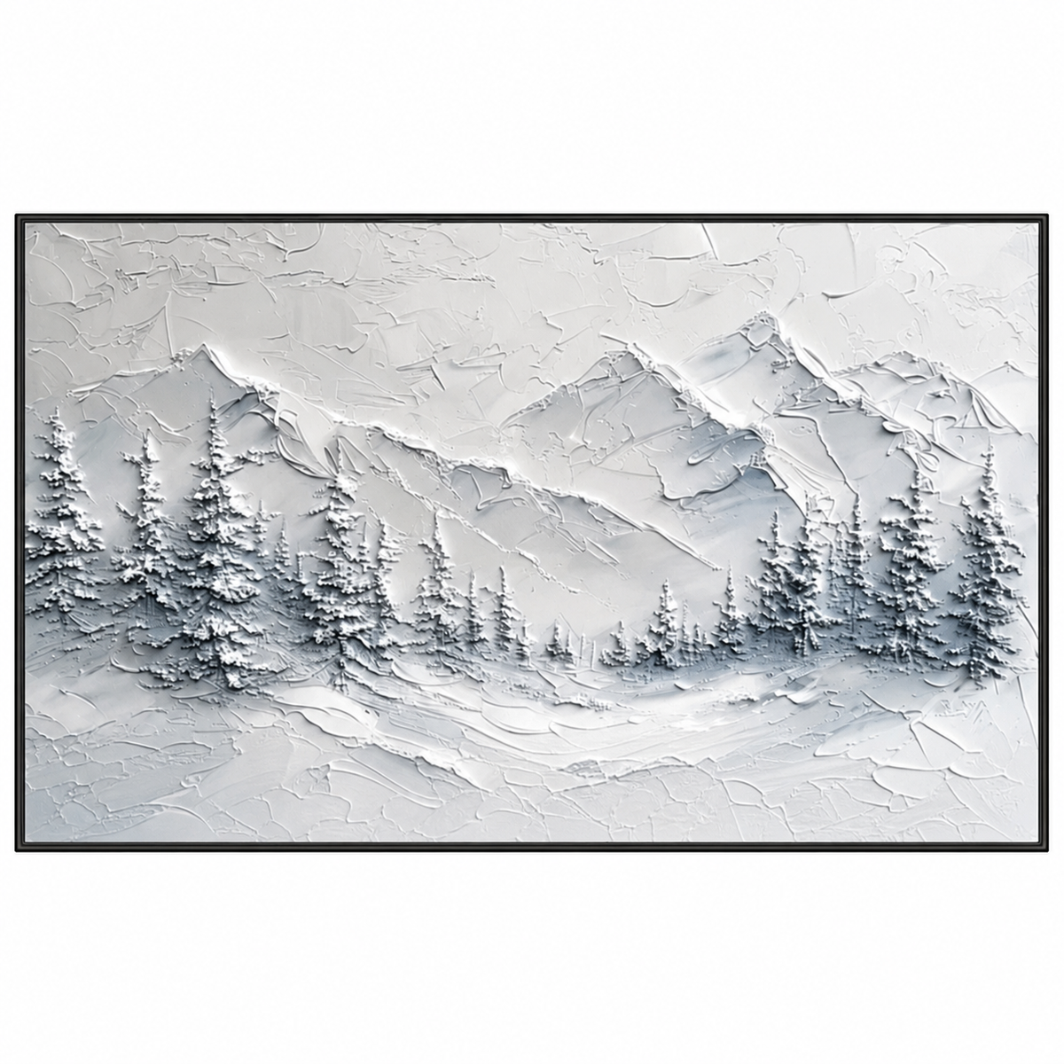Winter Mountain Relief