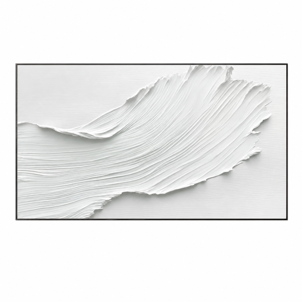 Flowing White Texture