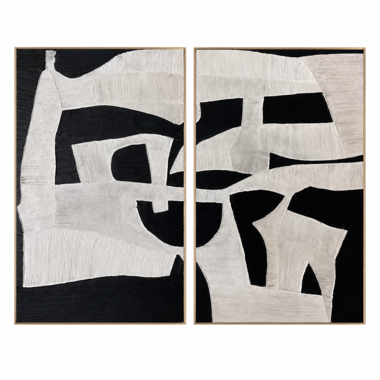 Monochrome Abstract Rhythm