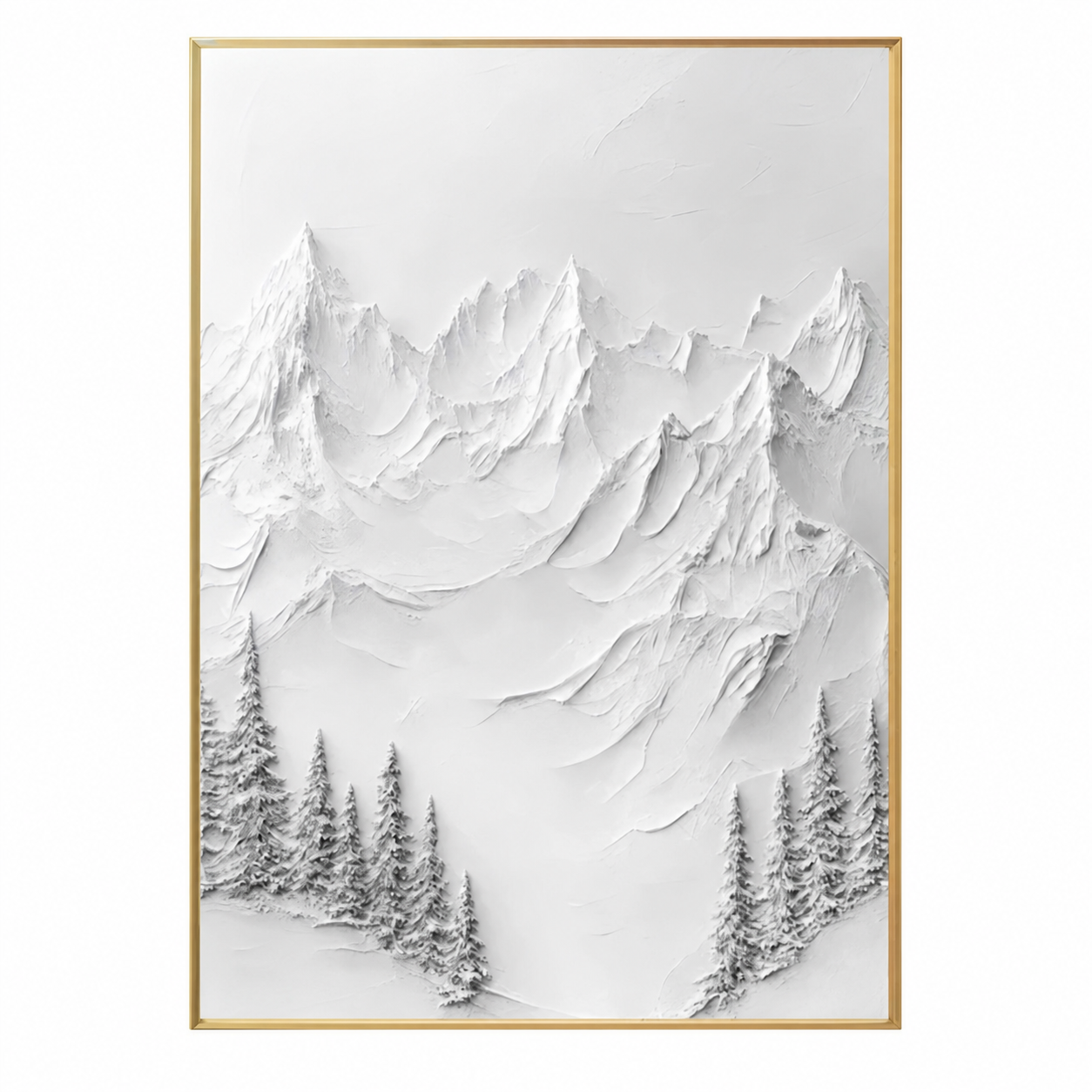Winter Alpine Relief