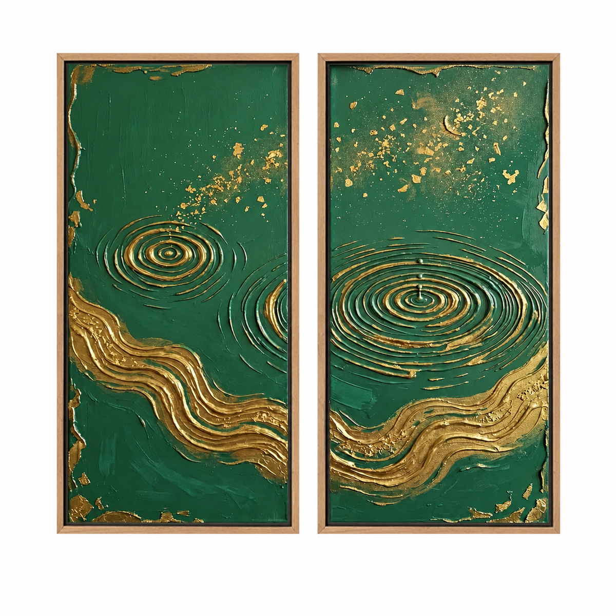 Emerald Twin Ripples