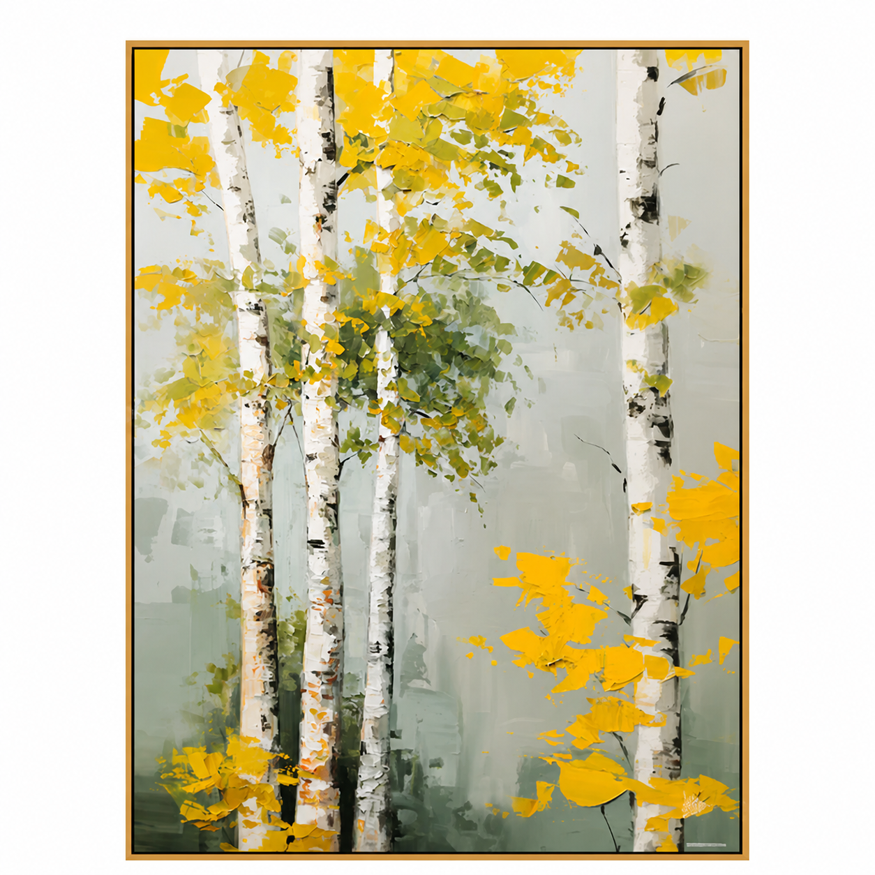 Golden Birch Grove