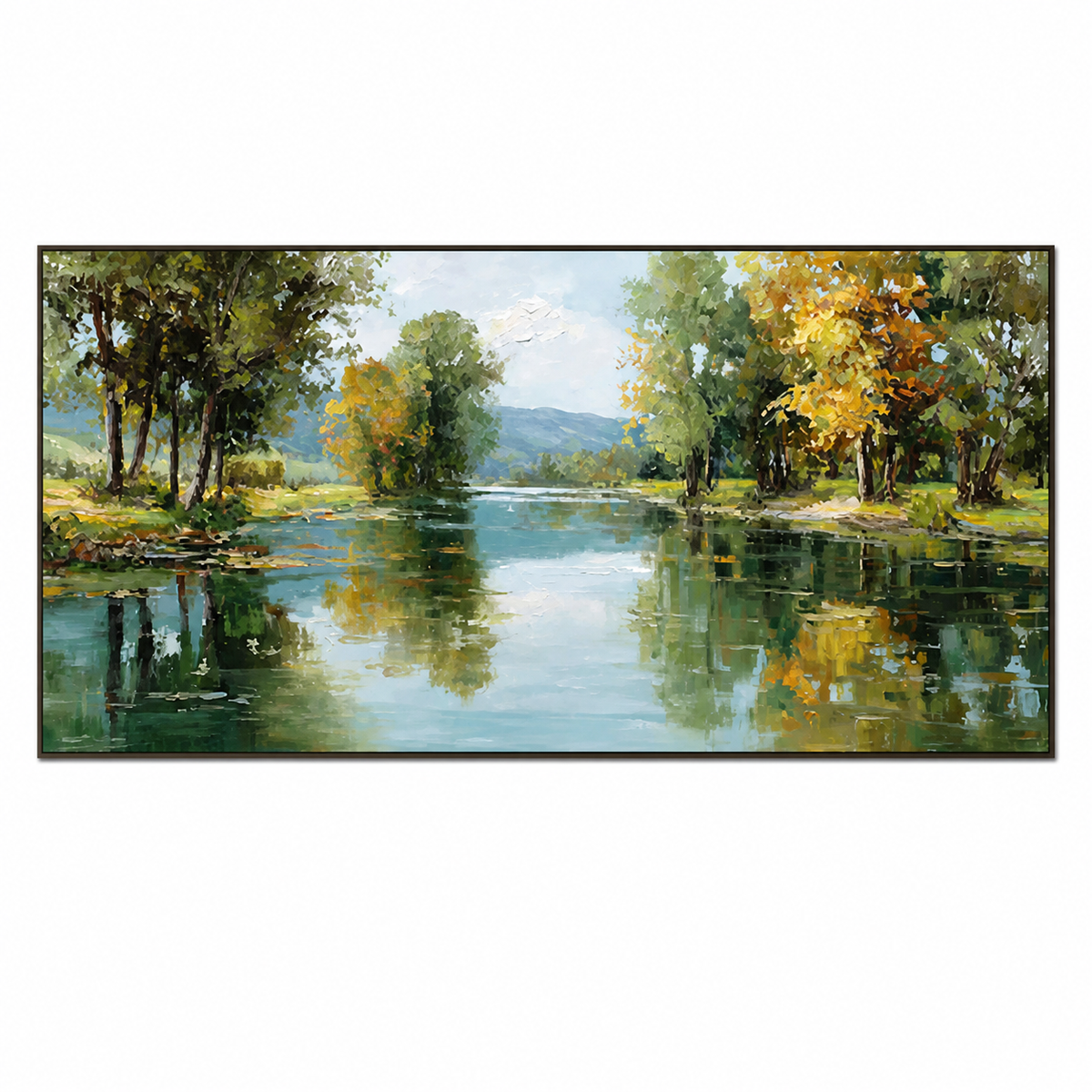 Serene River Reflections