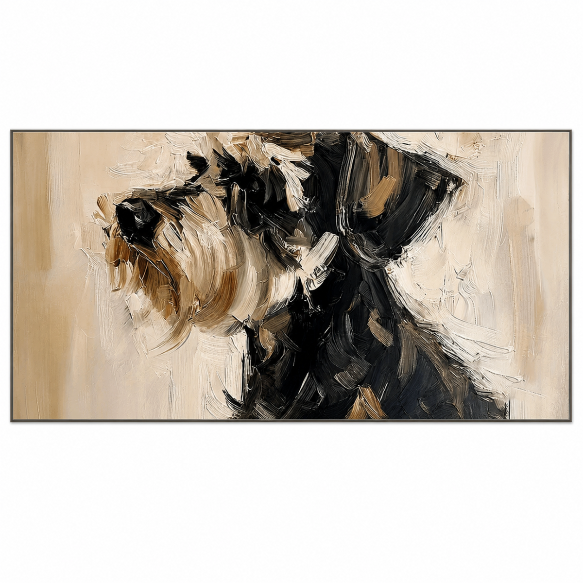 Abstract Canine Elegance