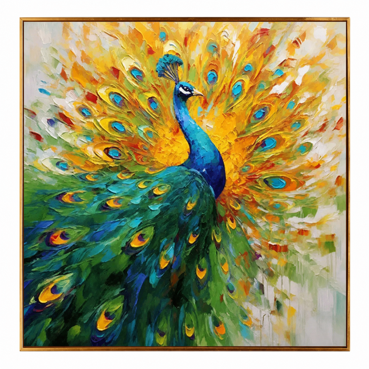Radiant Peacock