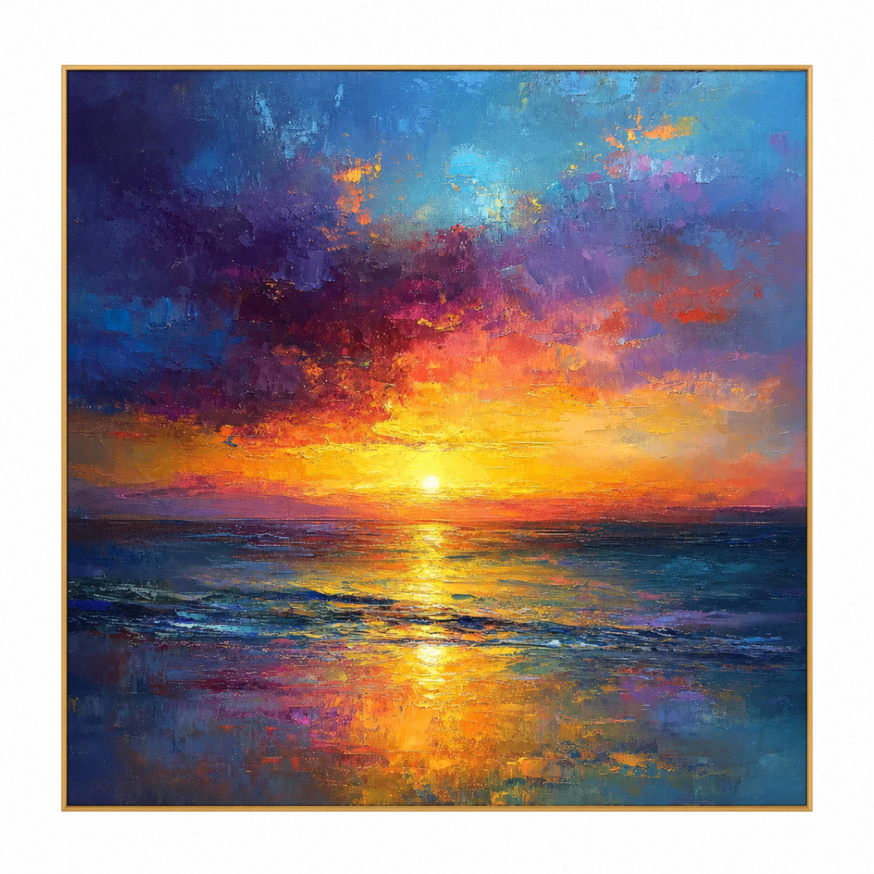 Golden Sunset Tide