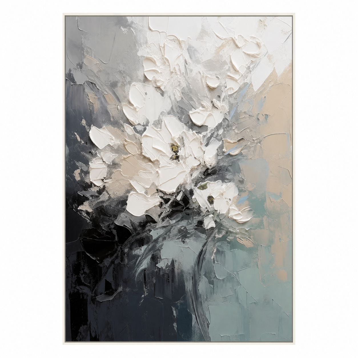 Ivory Floral Reverie