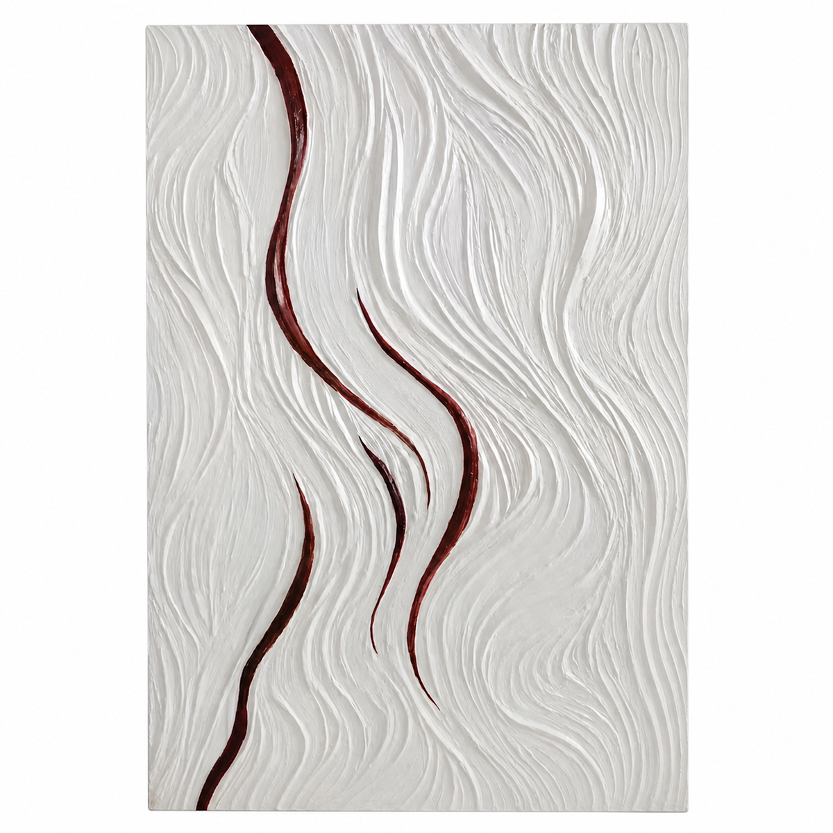 Flowing Crimson Texture