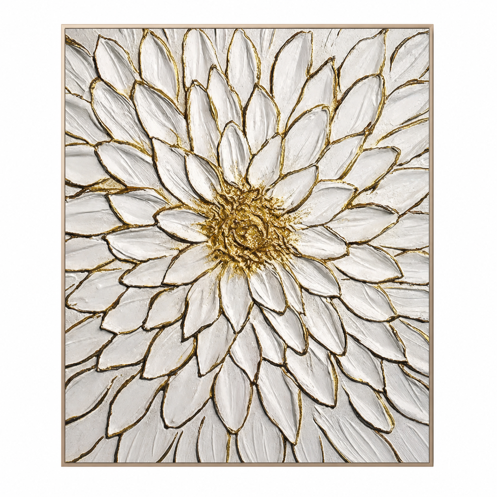 White Petal Harmony