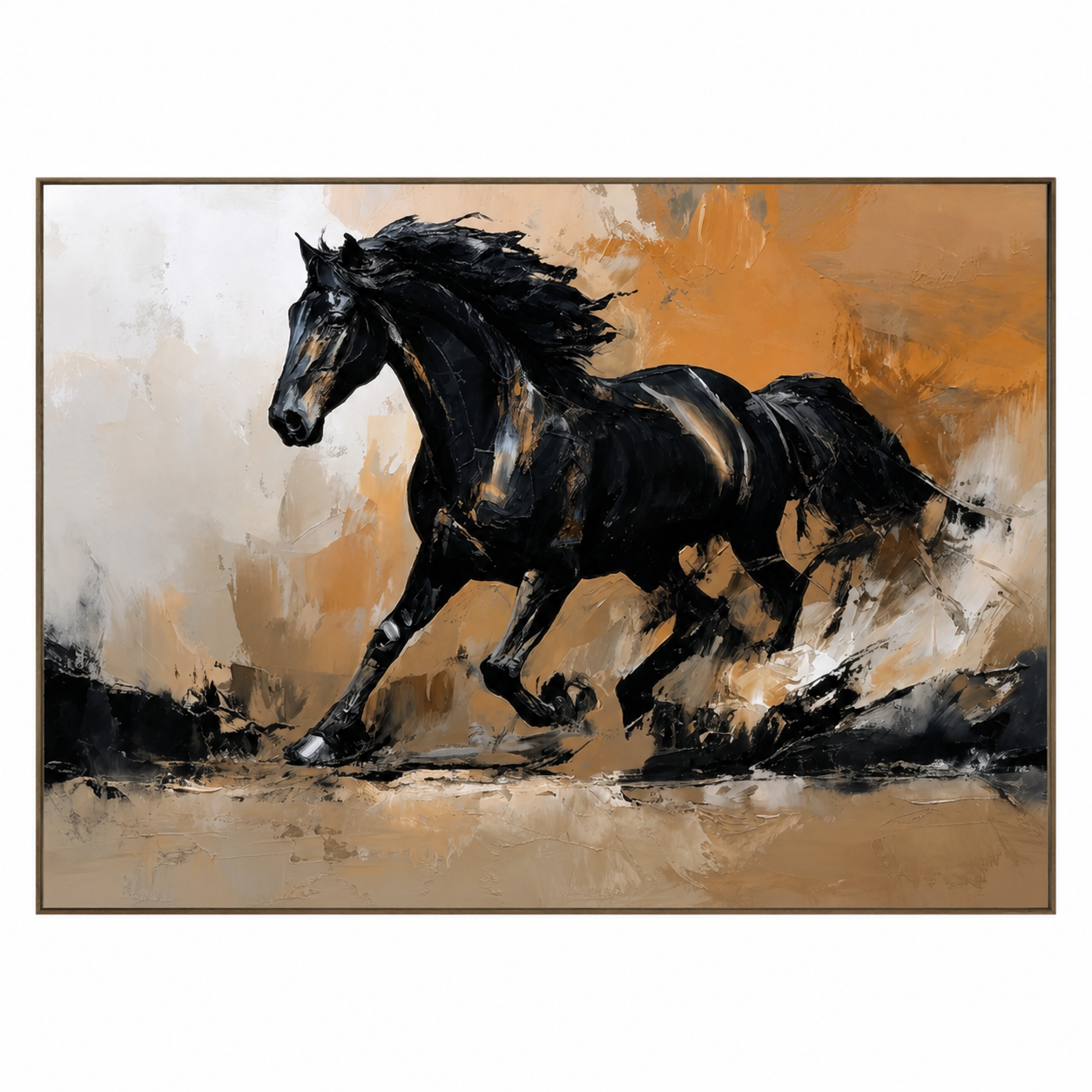 Black Stallion Wild Spirit