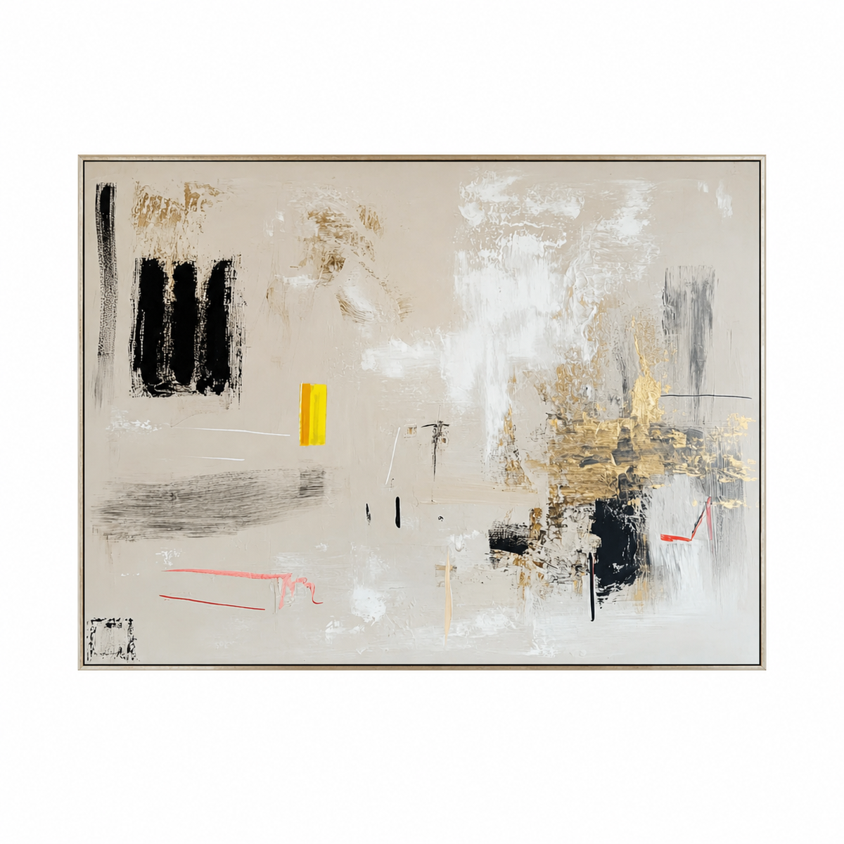 Ivory Abstract Balance