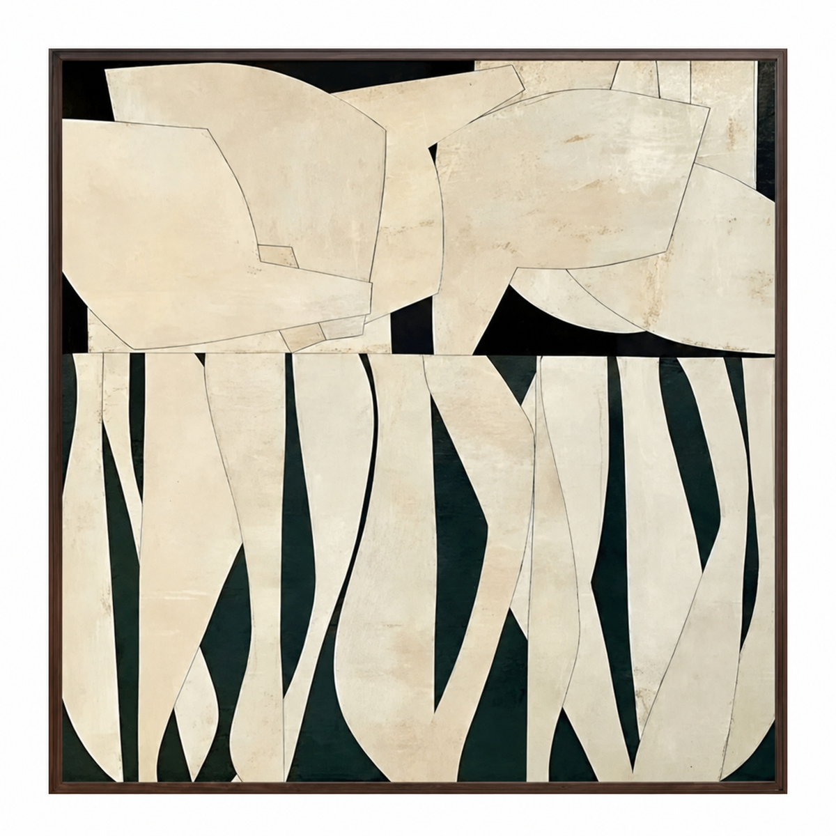 Ivory Abstract Balance