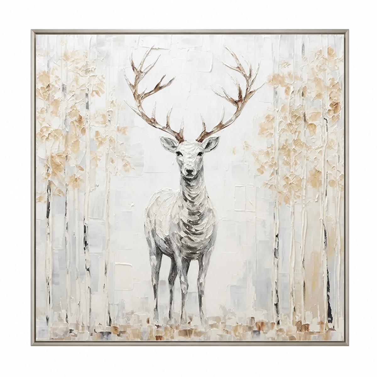 White Forest Deer