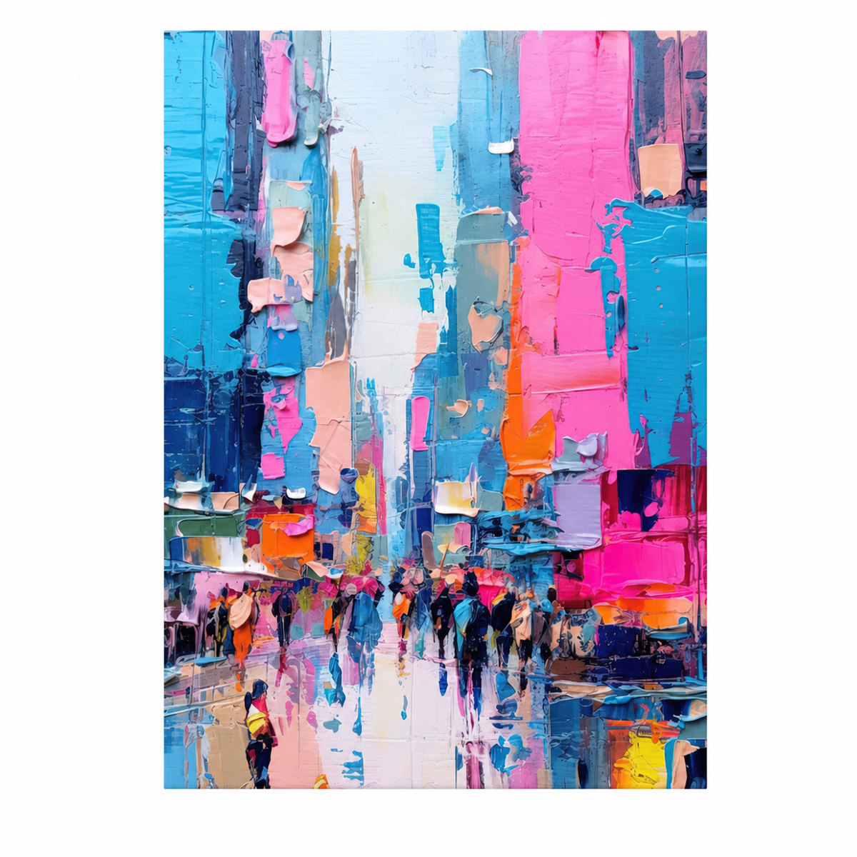 Neon Azure Boulevard