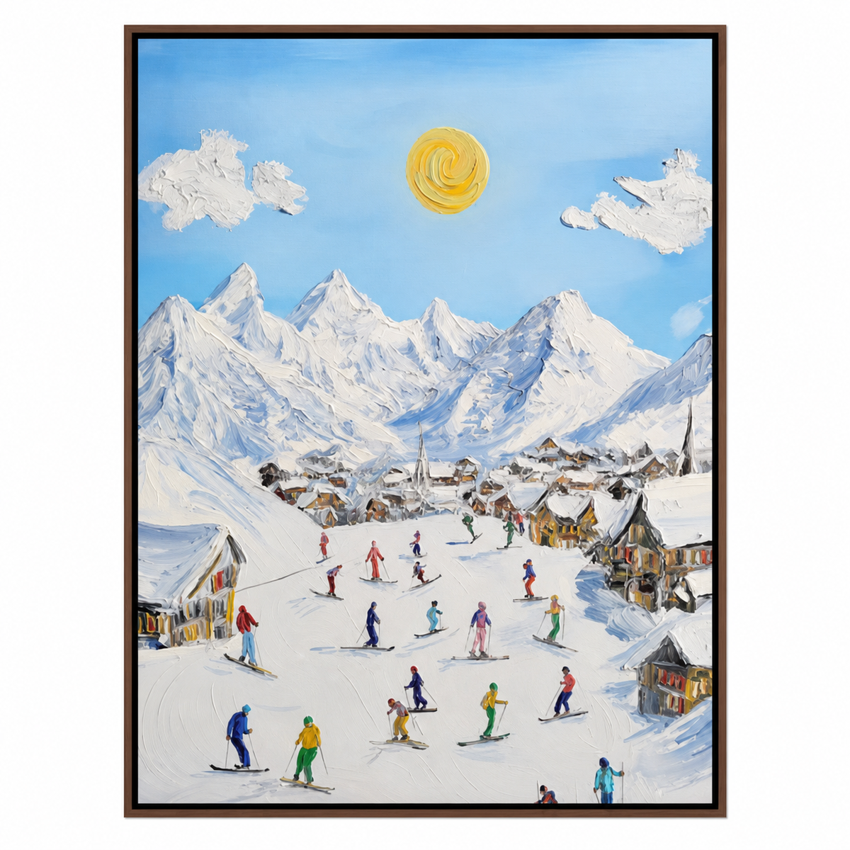 Winter Alpine Village