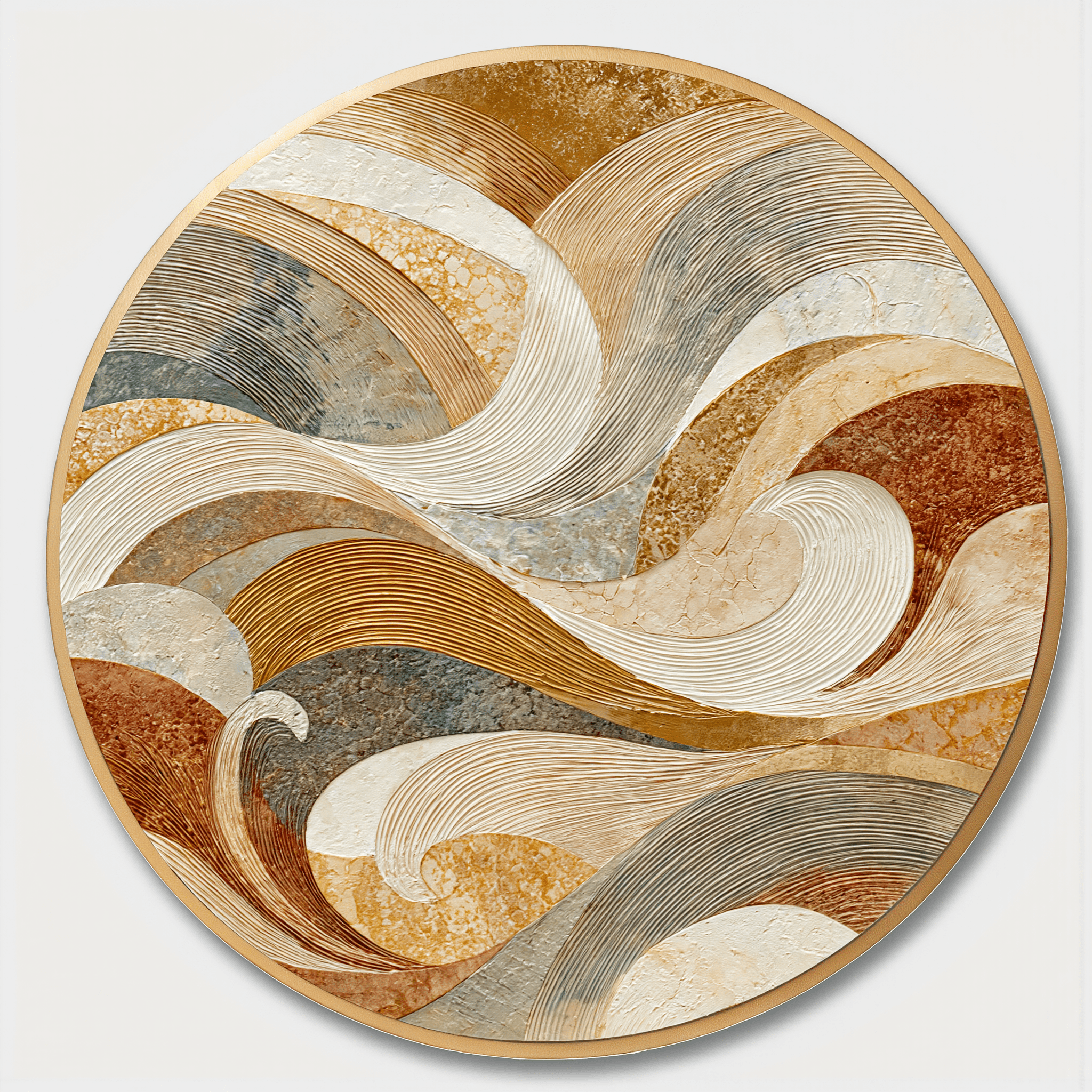 Round Wall Art RWA029 - Viarteart