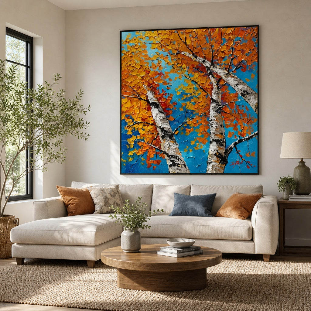 Golden Birch Canopy