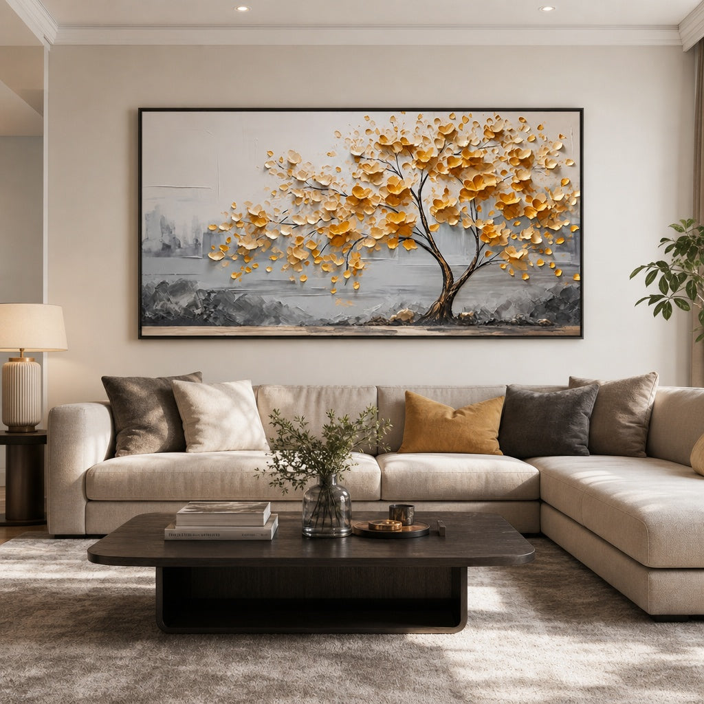 Golden Blossom Tree