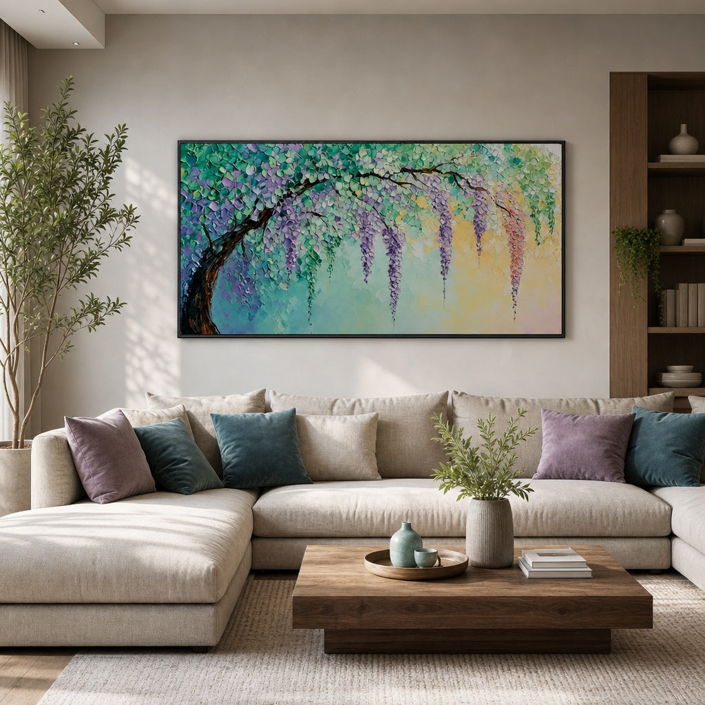 Pastel Wisteria Canopy